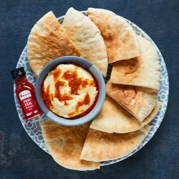 Houmous with PERi-PERi Drizzle
