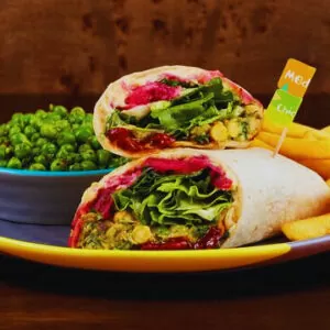 Spiced Chickpea Wrap