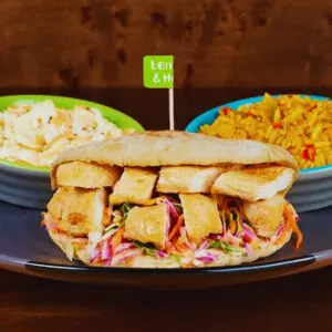 Double Chicken Pitta