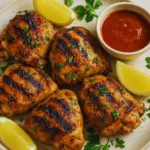 grilled lemon and herb nandos