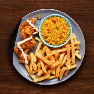 3 extra saucy wings