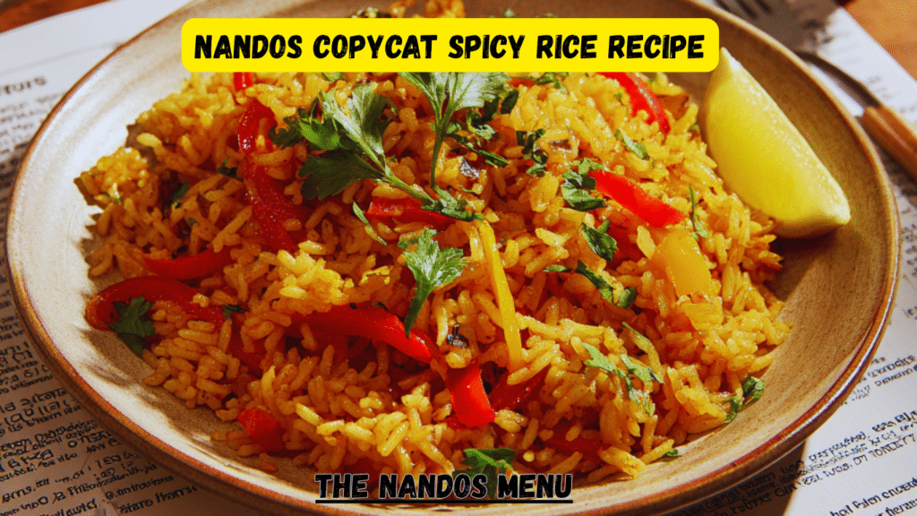 nandos spicy rice recipe