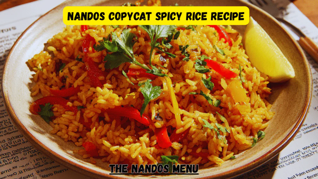 nandos spicy rice recipe